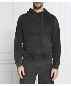 Толстовка Wefadehoody Regular fit Boss Orange, серый