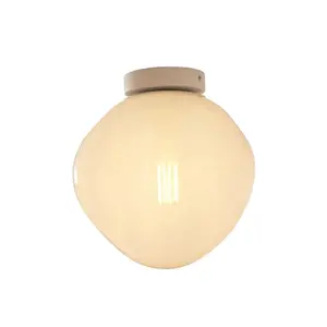 Потолочный светильник HELSINKI E27 теплый белый, органическая форма It'S About Romi, белый