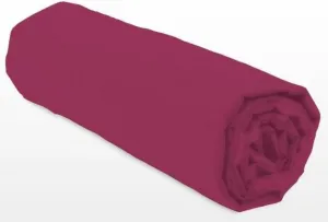 Простыня на резинке 160 x 200+30 см - Фуксия LOVELY HOME