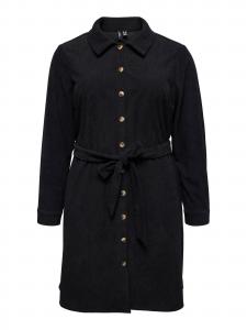 Vero Moda Curve Платье-рубашка 'VMCCLEO' в черном цвете