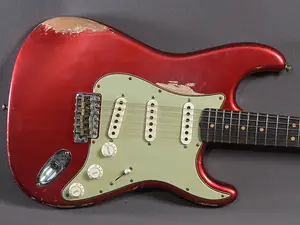 Fender Custom Shop Stratocaster 1964 HREL CAR, мастерская Пол Уоллер, модель 2024 - Candy Apple Red
