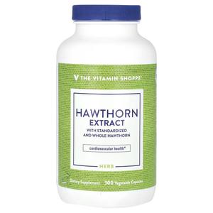 Экстракт боярышника, 300 растительных капсул The Vitamin Shoppe