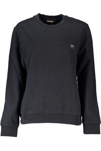 Толстовка женская Napapijri с вышивкой логотипа, черный