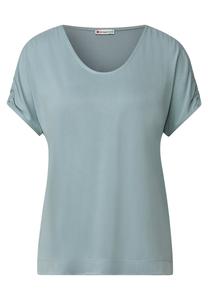 Рубашка STREET ONE, дымчато-синий