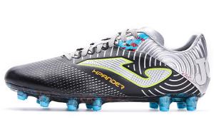 Joma Футбольные бутсы FG с длинными шипами для искусственного покрытия, противоскользящие, износостойкие, мужские, черно-серебристые, цвет Black