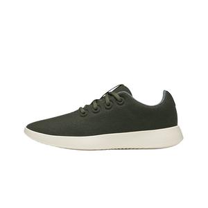 Allbirds Легкие повседневные кроссовки Wool Runner NZ с низким верхом, женские, зеленые
