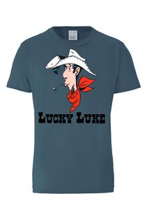 Футболка LOGOSHIRT Shirt Lucky Luke - Portrait, синий