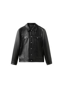 MANGO MAN Куртка межсезонная 'Blas' в черном цвете