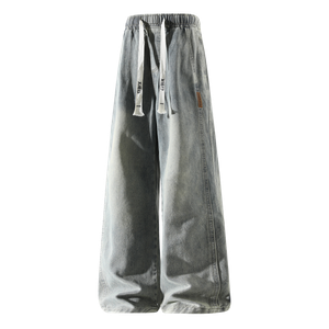 Повседневные брюки Unisex утепленные широкие X1617, желтый mud pants