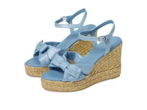 Туфли Stuart Weitzman Sofia Espadrille Wedge, серебряный