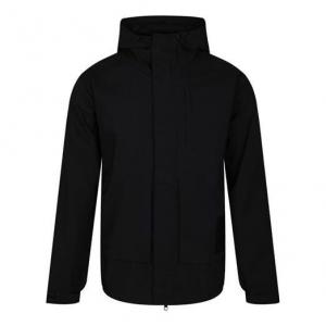 Куртка adidas Men's Hoodie Track Black Running Casual Windbreak Jackets, черный