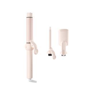 Щипцы для завивки / Утюжки для выпрямления волос MINGHUANG, розовый