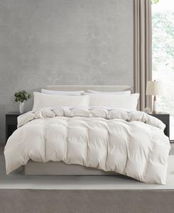 Ультрамягкий предварительно выстиранный комплект постельного белья из 3 предметов, размер Queen Nestl, Off white