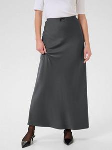 Хилл сатин макси-юбка KAFFE, Mid Grey