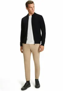 Базовый новый кардиган на молнии из мериносовой шерсти Falke, Black