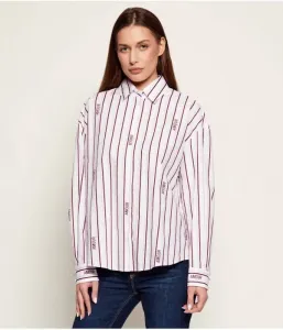 Рубашка loose fit Marc Cain, бордовый