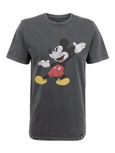 Футболка Re:Covered T-Shirt Disney Mickey Mouse Posing, темно-серый