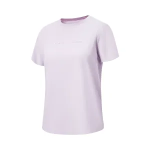 Футболка с коротким рукавом Li-Ning Fitness Series, cloud фиолетовый