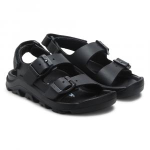 Детские базовые сандалии с анатомической стелькой Birkenstock Mogami для малышей и детей младшего возраста, black