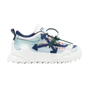 Кроссовки Off-White Off-White ODSY-1000 'White Navy Blue', белый