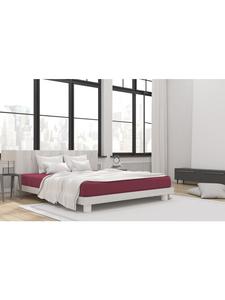 Простыня Hahn Haustextilien, бордо