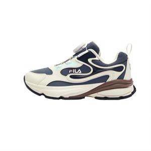FILA KIDS Антискользящие износостойкие низкие детские кроссовки pure gray blue/milk white для детей 3-7 лет