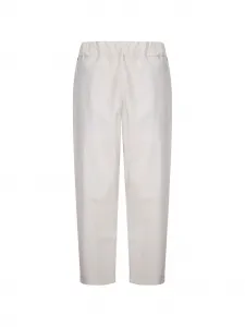 Брюки с эластичным поясом и карманами Labo Art, бежевый