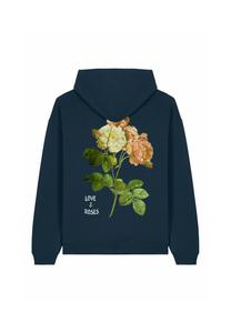 Толстовка ROSES BACK PRINT - Hoodie Mira Paris, темно-синий