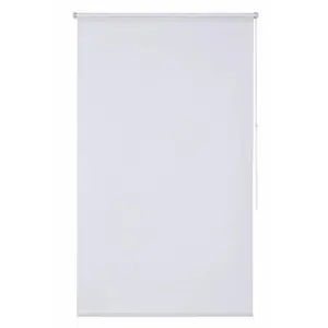 Моя домашняя рулонная штора с боковым доступом Themse-Uni защита от света и зрения, без сверления, свободно свисающая, бестселлер с 1500 отзывами, рейтинг 4,5 звезды, держатели-бестселлеры My Home, белый