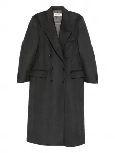 Двубортное пальто Róhe, серый