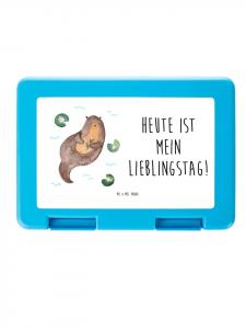 Mr. & Mrs. Panda Хлебница, выдра, водяная лилия с надписью белым цветом