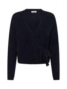 Вязаный кардиган-пончо из шерстяной смеси Tuesday Soaked In Luxury, Night Sky