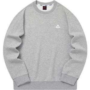 Свитшот унисекс новый светло-серый меланж PEAK