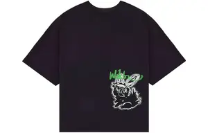 Футболка унисекс черная SS22 WE11DONE