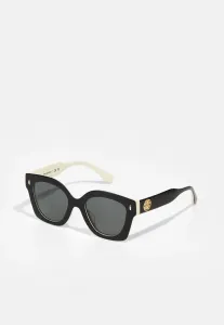 Солнцезащитные очки Tory Burch, Black/Ivory/Dark Grey