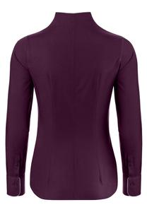 Блузка на пуговицах LEICHT TAILLIERT Vincenzo Boretti, Бордо