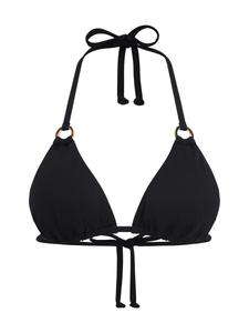 Треугольный бикини-топ LASCANA, Black