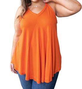 Майка женская Hailey & Co, оранжевый