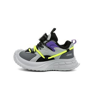 Низкие детские кроссовки для повседневной жизни Jeep, серый