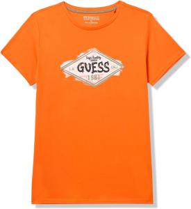 Футболка GUESS Boys' Regular, Chaotic Orange
