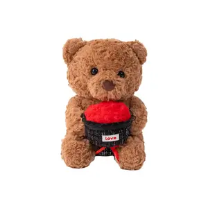 Плюшевая кукла Warm Heart Bear, высота 30см/40см KUMAOYA