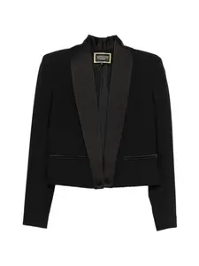 Короткий блейзер-смокинг Mitiliane Couture, черный