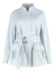 Куртка с поясом FENDI, нейтральный