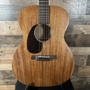 Акустическая гитара Martin 00015M для левшей, чехол, 791