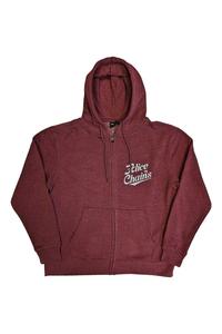 Толстовка на молнии с эмблемой Alice In Chains, красный