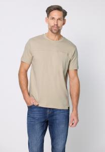 Футболка Street One MEN MIT BRUSTTASCHE, Beige