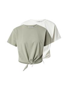 Рубашка ABOUT YOU Marla, мятный/белый