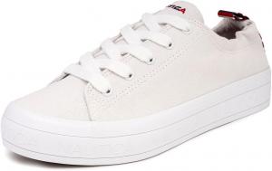 Женские модные кроссовки Nautica на шнуровке с платформой - низкие повседневные и теннисные кроссовки, белый