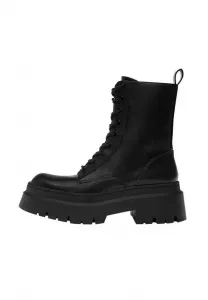 Ботильоны на платформе Pull&Bear, Black