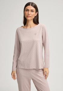 Пижамный топ JOOP! Pyjama top, Hellbeige Weiß/Beige